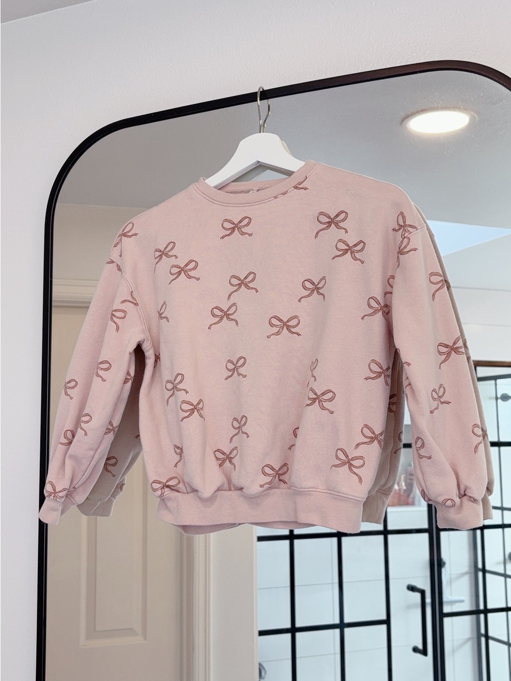 KIDS - Rylee&Cru Ribbon sweatshirt, Size 8-9